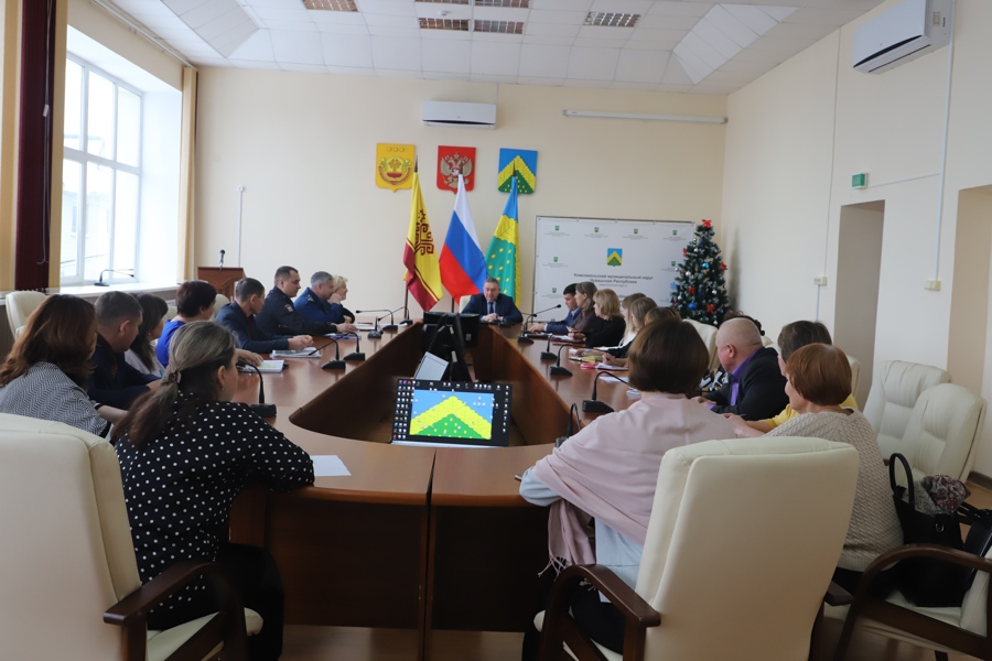 Состоялось заседание Антинаркотической комиссии в Комсомольском муниципальном округе