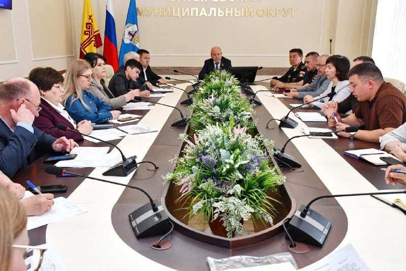 Состоялось еженедельное рабочее совещание