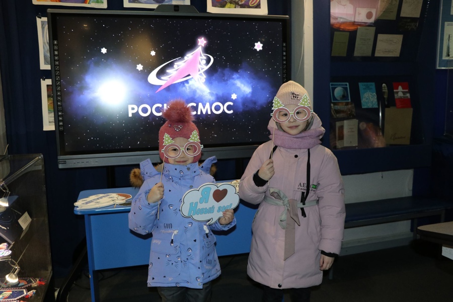 Новогодние праздничные дни в Музее космонавтики