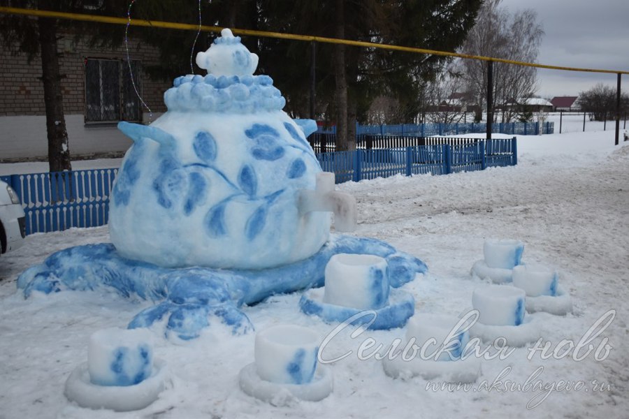 Приглашаем жителей района принять участие в смотре-конкурсе на лучший снежный городок, снежную фигуру