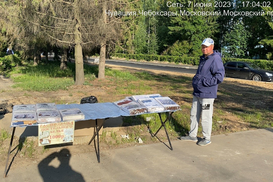 В Чебоксарах выявлены факты нелегальной уличной торговли