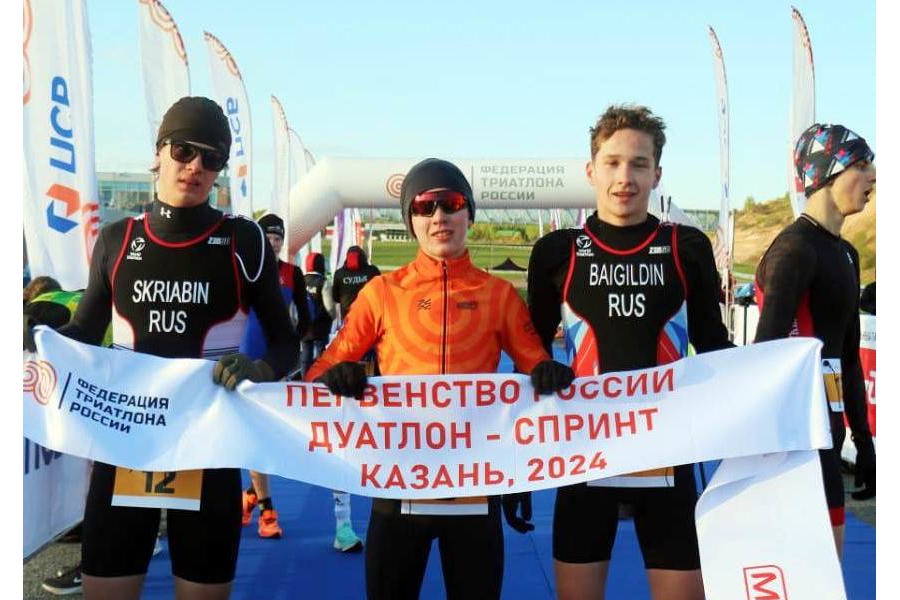 Кирилл Скрябин – серебряный призер первенства России по дуатлону-спринту
