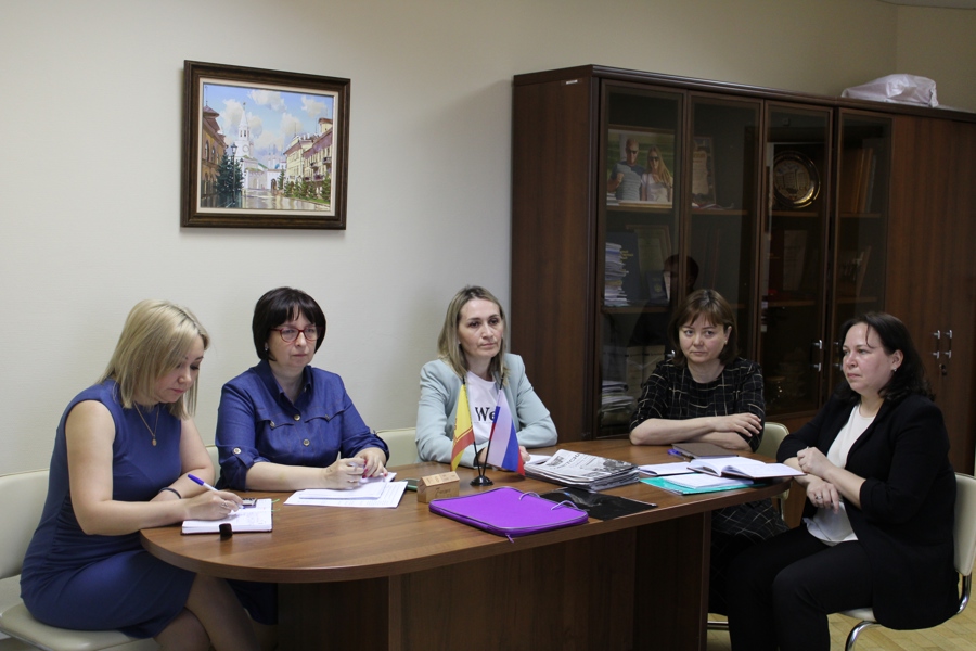 Рабочее совещание с сотрудниками  Контрольно-счетной палаты Чувашской Республики
