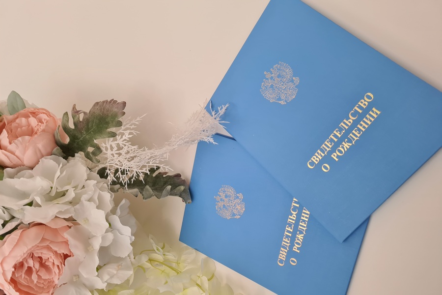 В Год семьи в Моргаушском округе зарегистрирована первая двойня