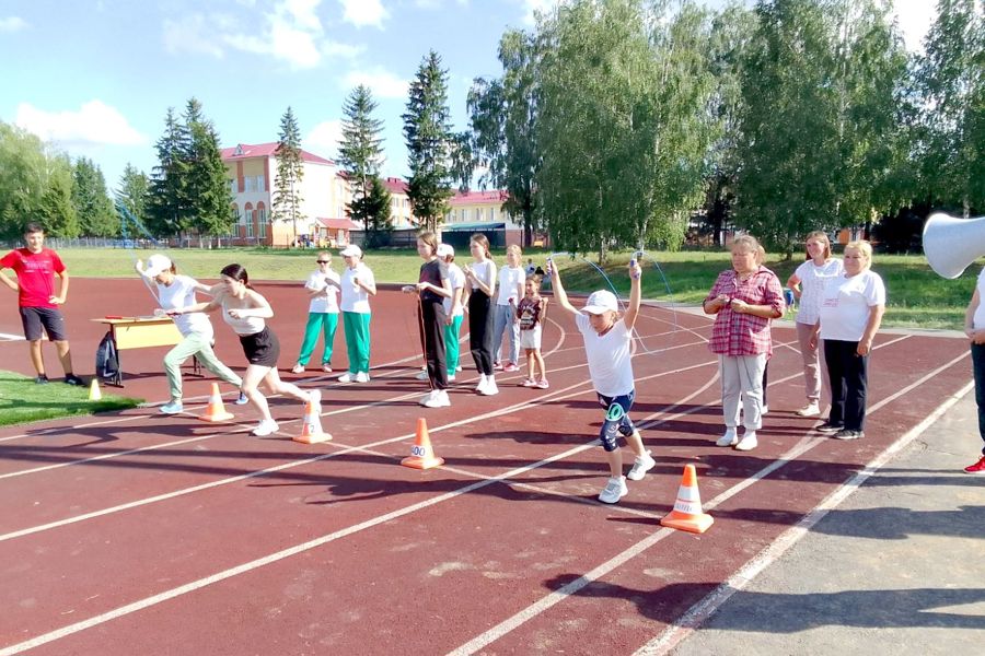 В Красных Четаях   проведены очередные массовые старты здоровья  «Лето - 2023»