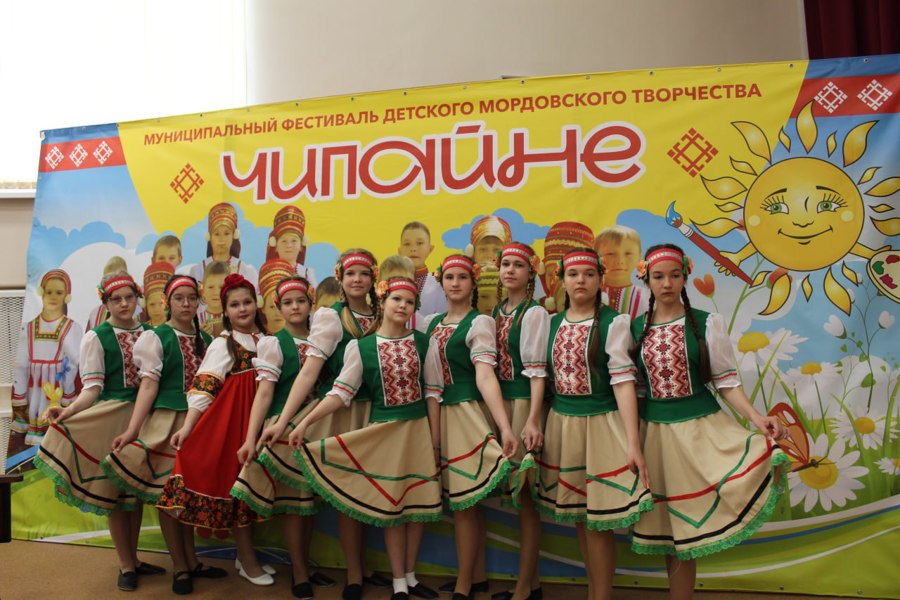 Фестиваль мордовского детского творчества «Чипайне» прошел в Порецком муниципальном округе