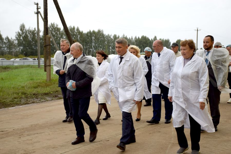 Глава Чувашии посетил СХПК «Коминтерн»