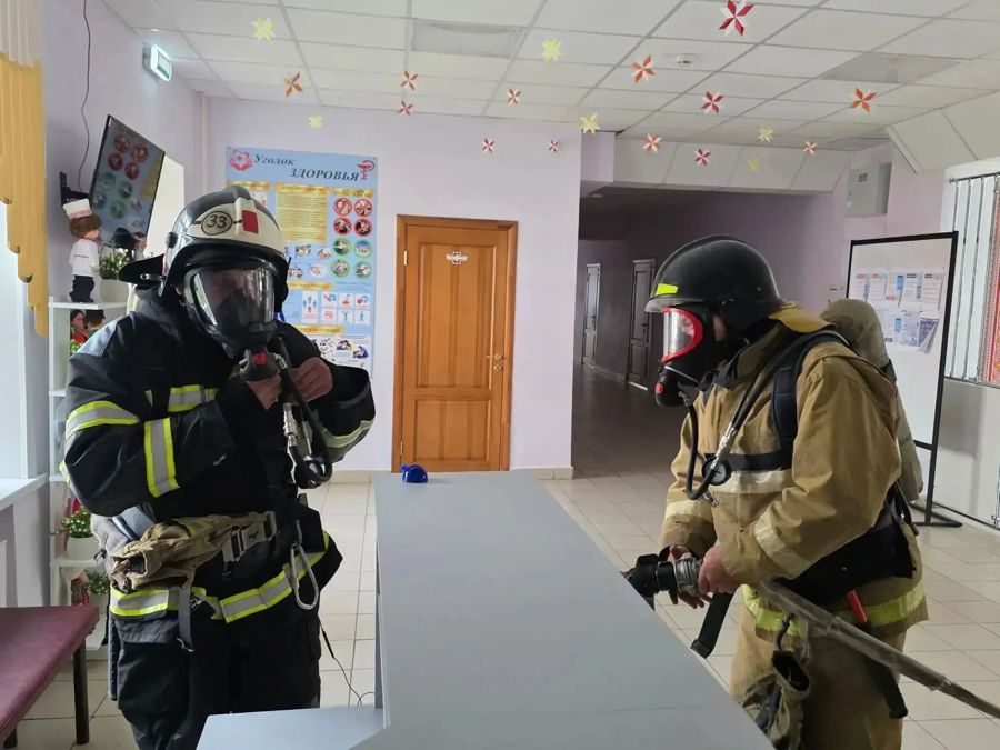 В Красночетайской школе прошли антитеррористические учения