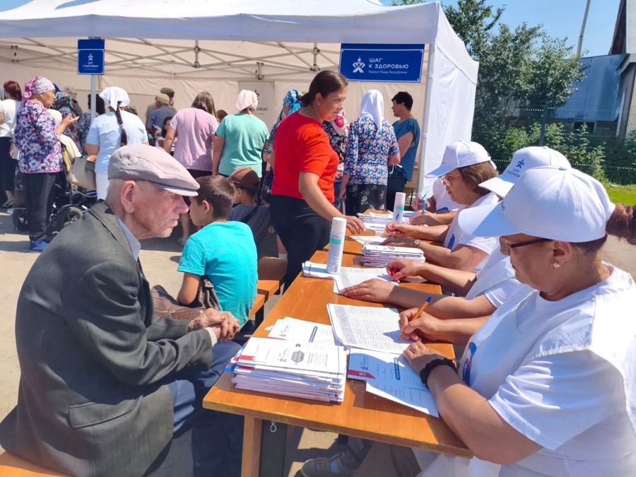 157 пациентов за один день: мобильный медкомплекс продолжает работу в Батыревском округе
