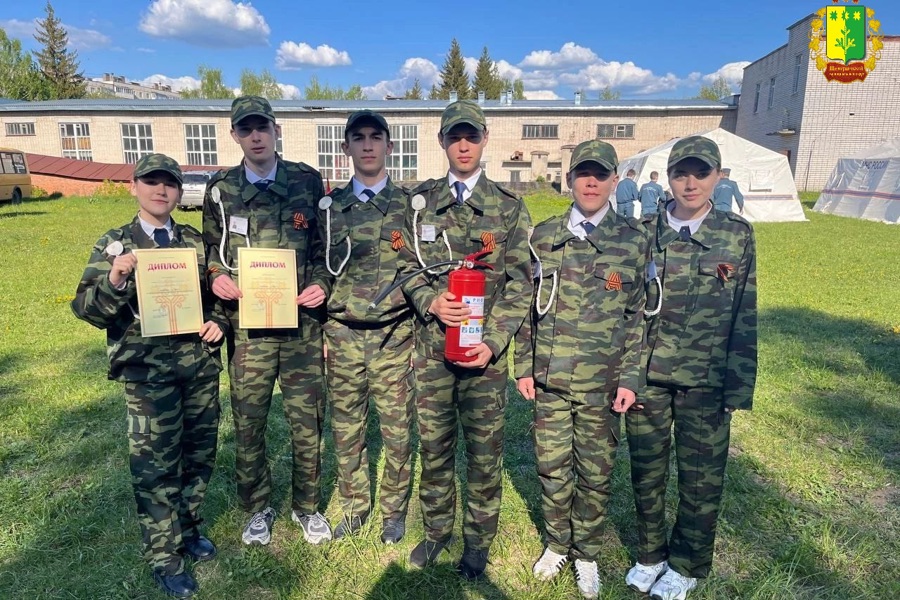 Команда Трехбалтаевской СОШ достойно представила Шемуршинский округ на XXXII Республиканском слёте юных пожарных