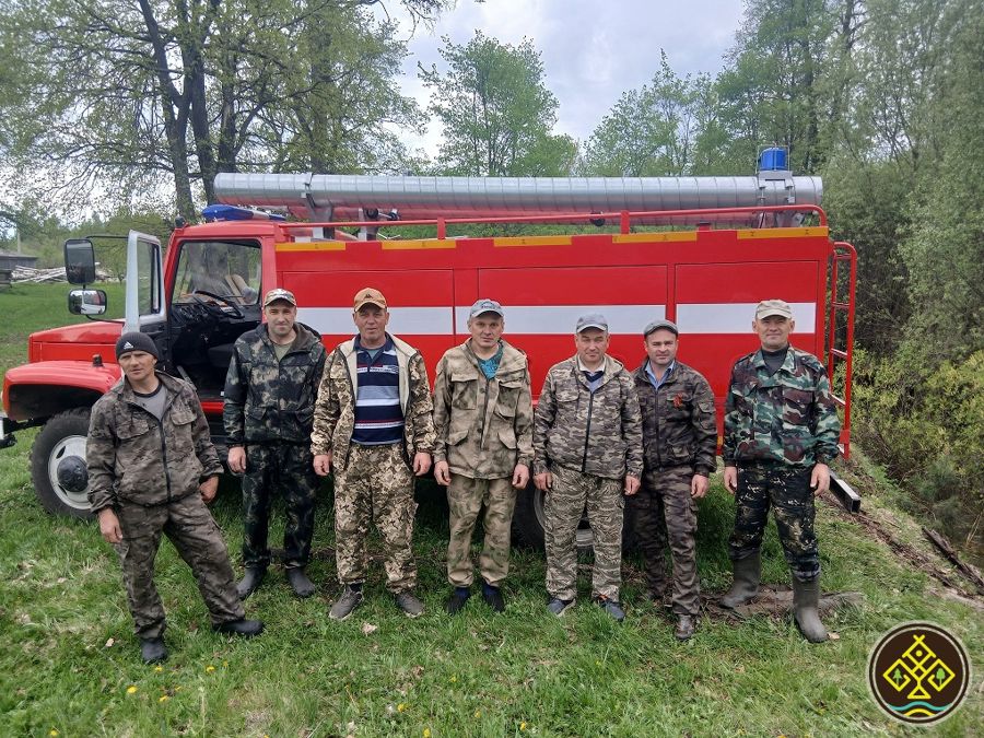 Тактико-технические учения в Баскакском участковом лесничестве