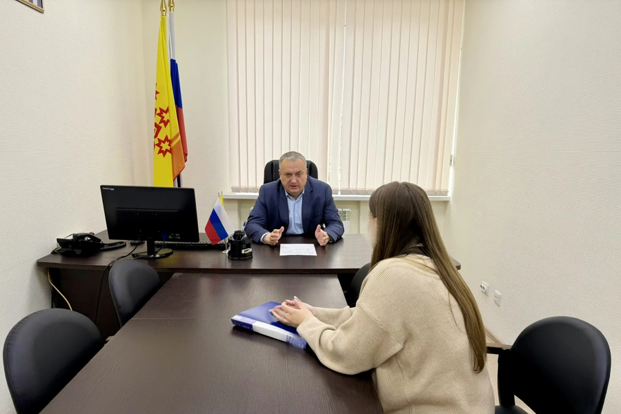 Уполномоченный по правам человека в Чувашской Республике  Сергей Самостюк провел личный прием граждан