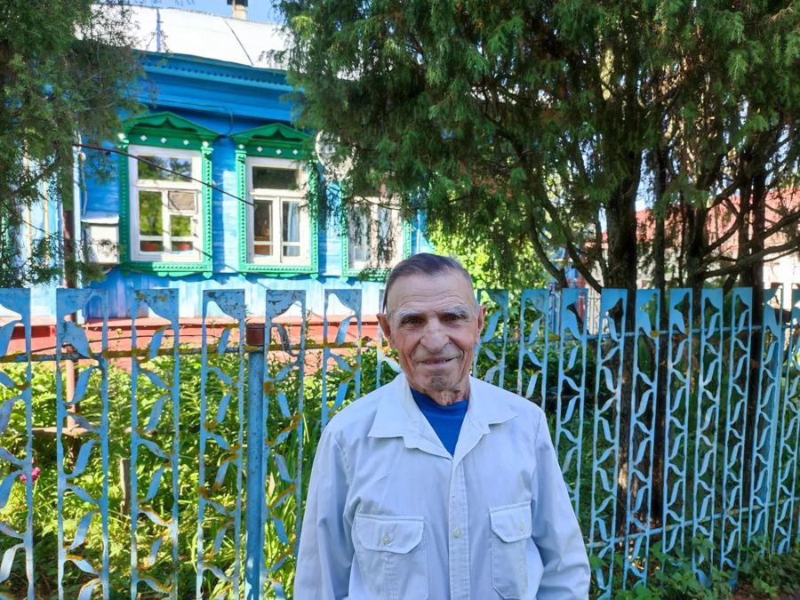 Ветеран труда из села Ряпина Иван Егорович Ершов отметил 90-летний юбилей