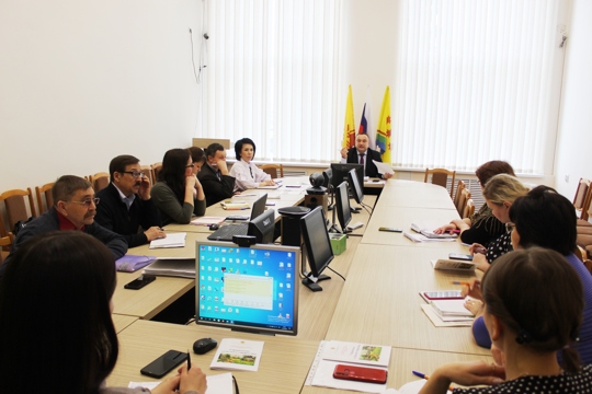 27 марта состоялось плановое совещание Управления по благоустройству и развитию территорий Шумерлинского муниципального округа