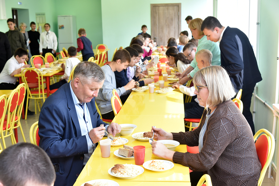 Проверка качества питания прошла в Ибресинской СОШ № 2