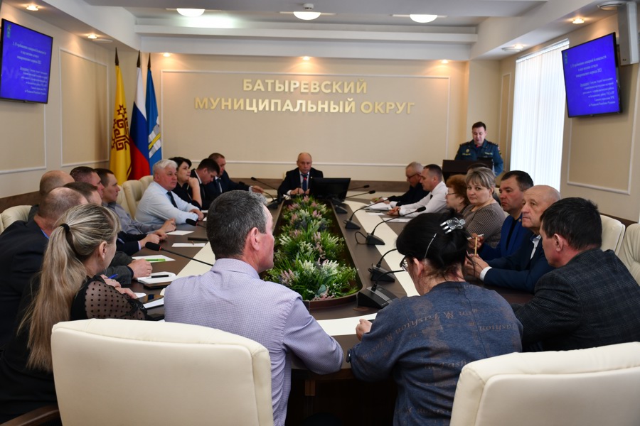 В Батыревском муниципальном округе  проведено расширенное совещание