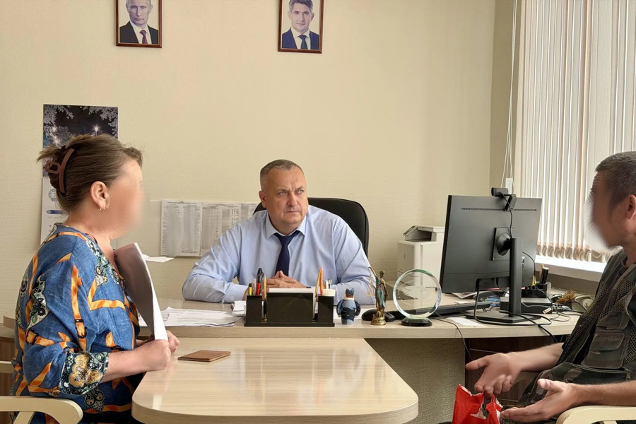 Проведен личный прием родных участника СВО
