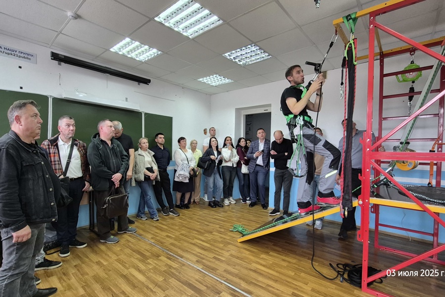 Семинар по отработке безопасного выполнения работ на высоте