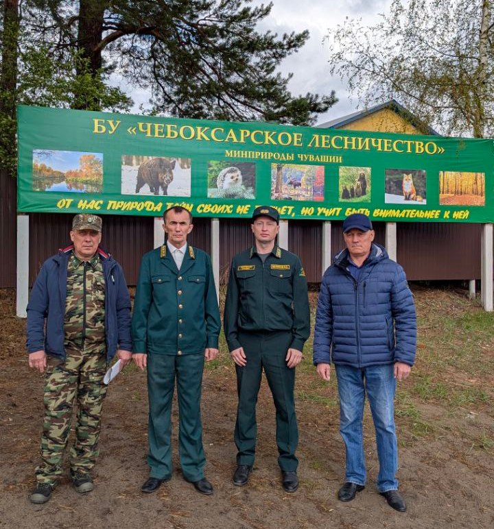 Профилактические рейды в лесах Чувашии (04.05.2025 г.)