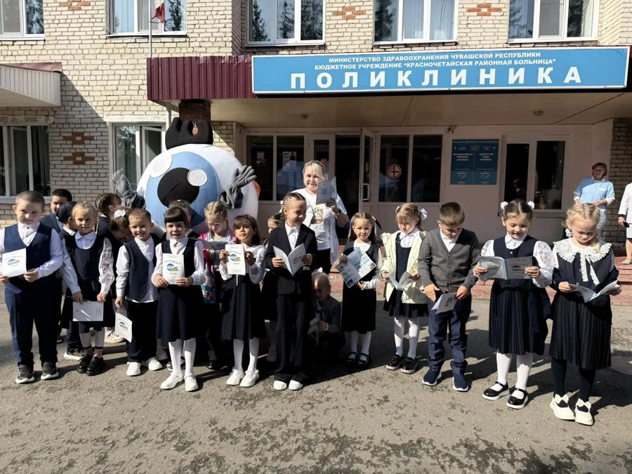 «Детский поезд» учит быть здоровым с детства