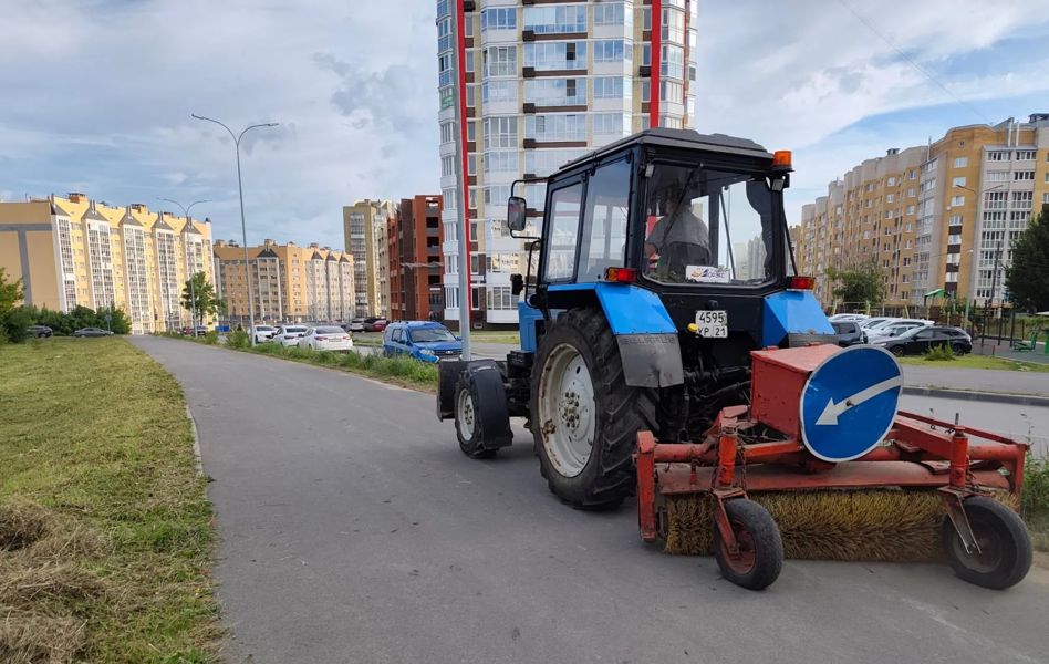 АО «Дорэкс» продолжает ежедневную работу по благоустройству Чебоксар
