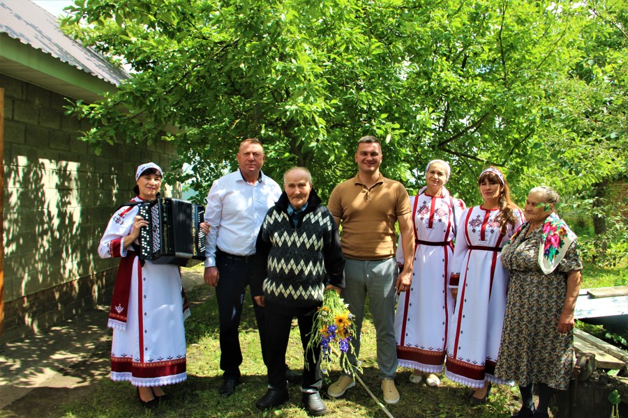 97 лет исполнилось участнику Великой Отечественной войны Аркадию Владимировичу Владимирову