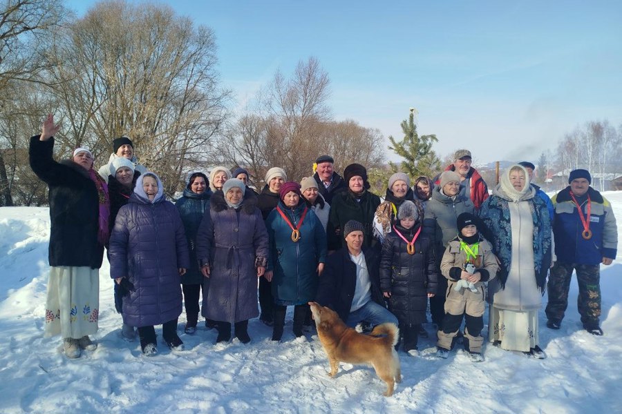 Масленичные гулянья прошли в селе Берёзовый Майдан