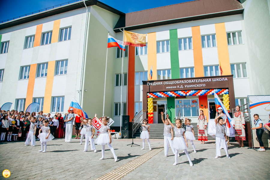 Первая школа по федеральному проекту развития села открылась в Чувашии
