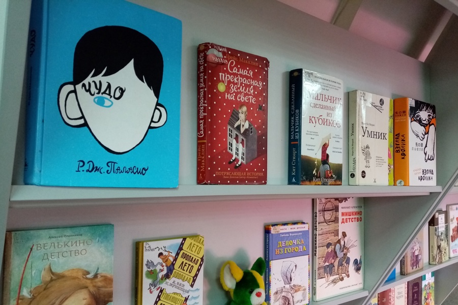 В Национальной библиотеке Чувашии открыта книжная выставка «Такое разное детство», посвященная Году счастливого детства
