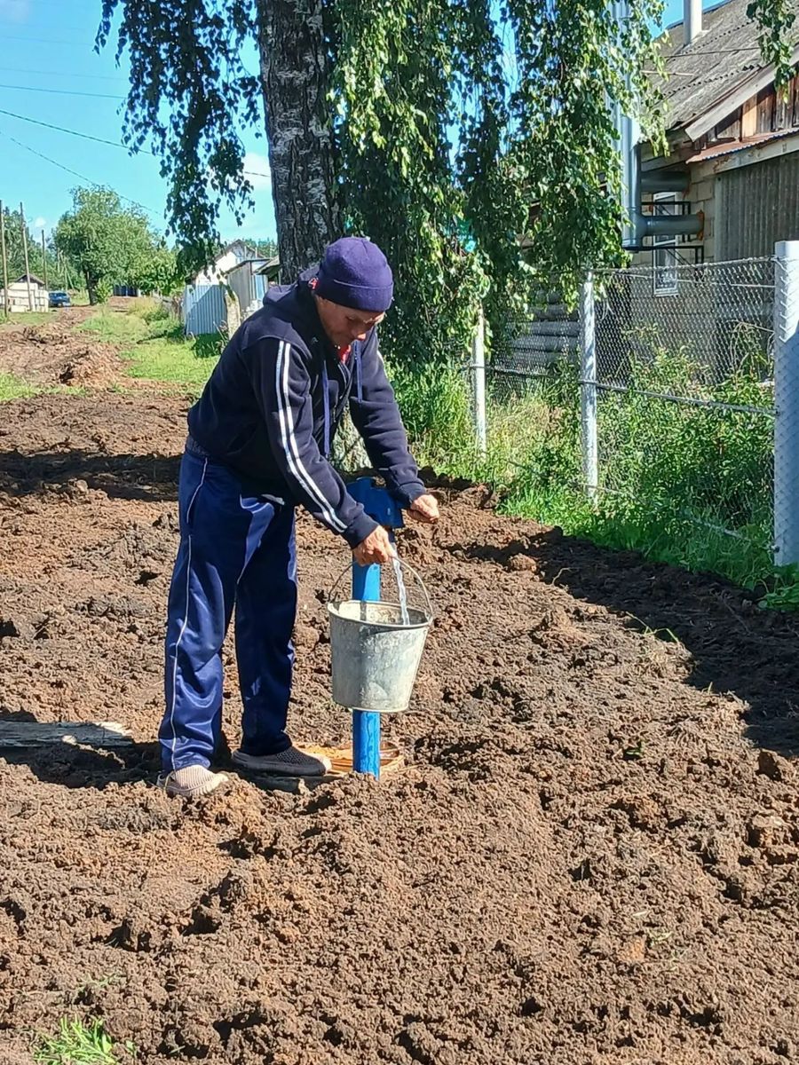 Благодаря программе инициативного бюджетирования «Ниме – народный бюджет» в деревне Елюккасы завершён ремонт водопроводной сети
