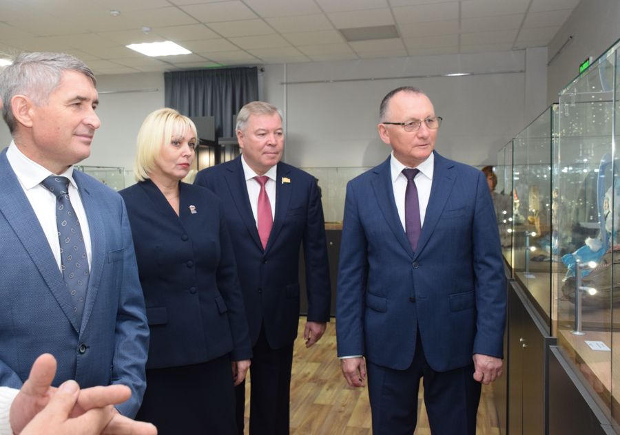 Глава Чувашии Олег Николаев принял участие в открытии  обновлённого музея в селе Красные Четаи