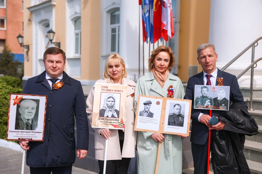 Владимир Степанов присоединился к Всероссийской акции «Бессмертный полк»