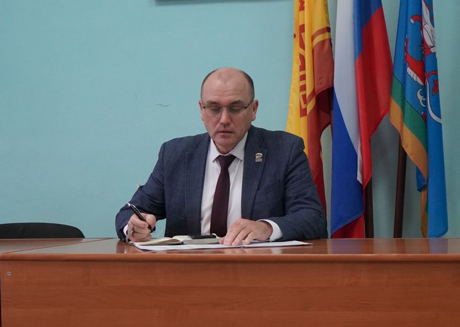 Рабочее совещание при главе Мариинско-Посадского округа