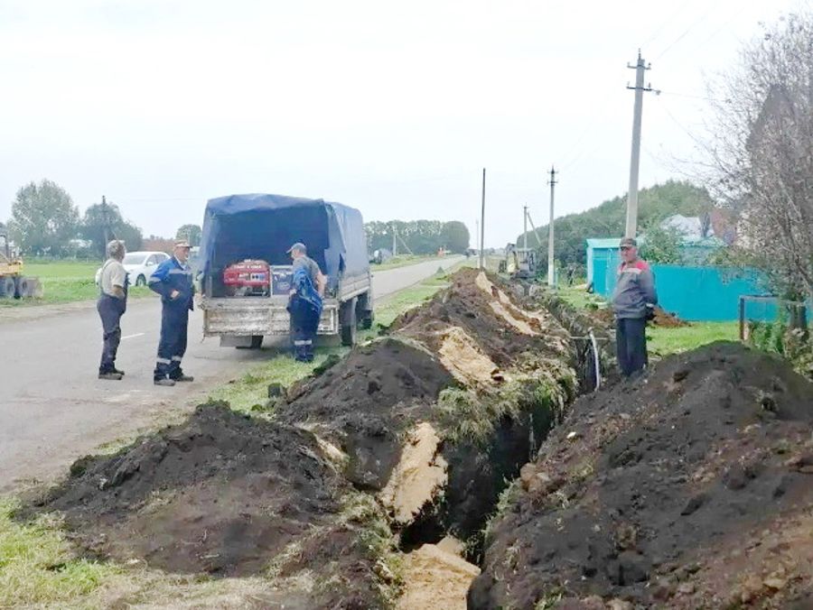 «НИМЕ - Народный бюджет»:  завершается замена наружного водопровода