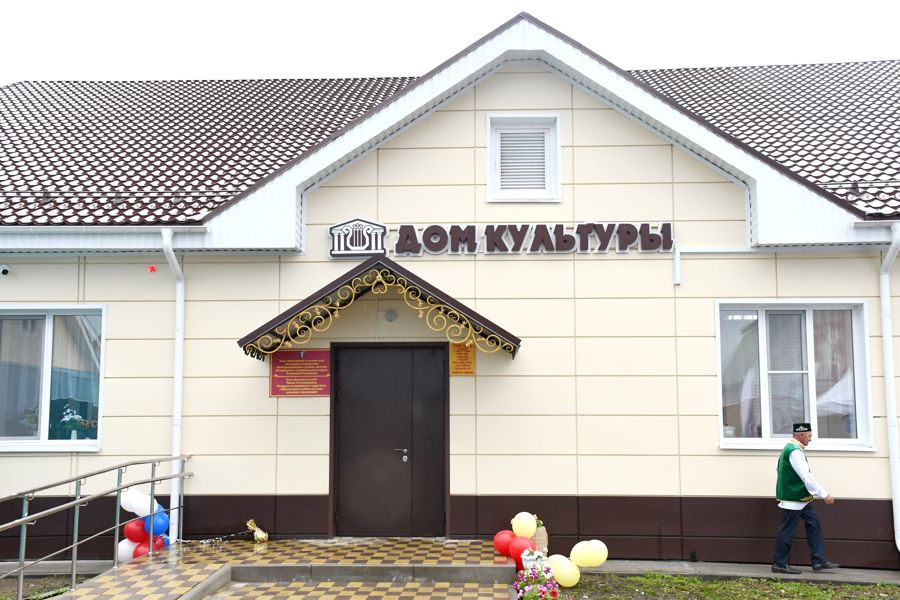 В деревне Кзыл-Камыш Батыревского муниципального округа после капремонта открылся сельский клуб