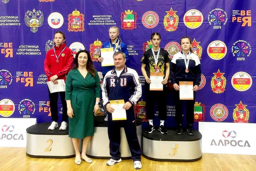 Представительница Чувашии Наталья Тихонова выиграла «бронзу» первенства России по женской борьбе