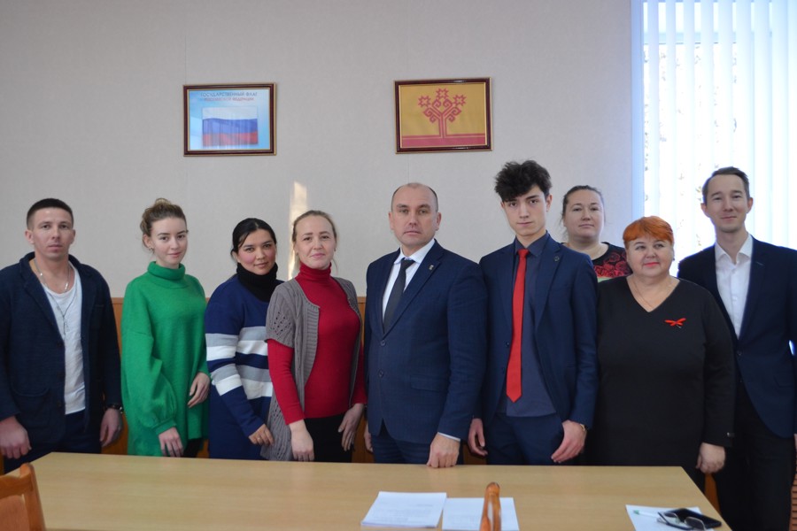 Состоялось первое заседание Молодежного парламента при Собрании депутатов Мариинско-Посадского округа