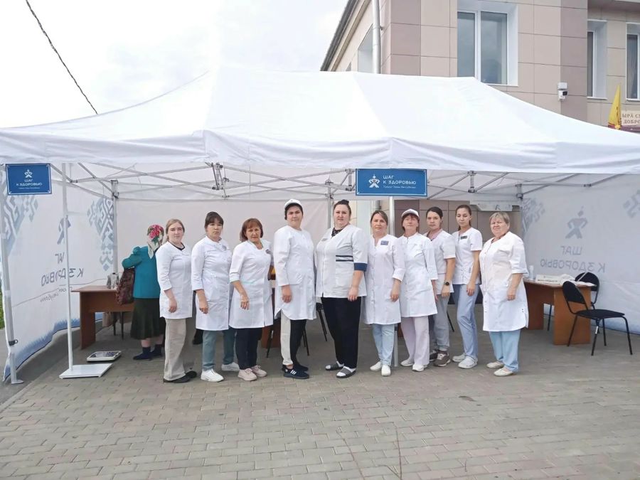 “Шаг к здоровью” в Чурачиках: забота о здоровье — рядом с домом