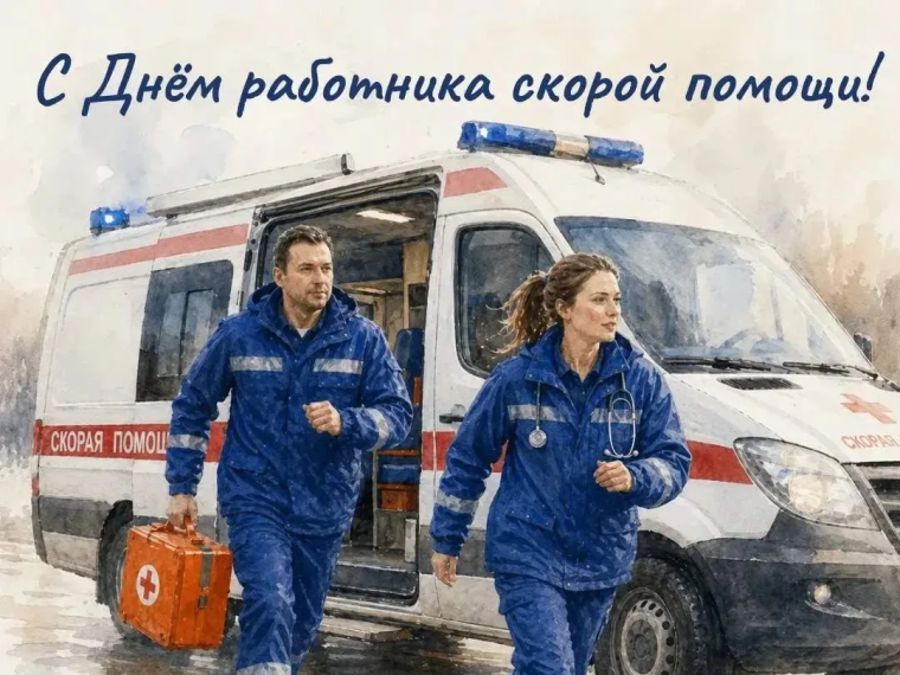 Поздравление главы Яльчикского муниципального округа Л.В.Левого с Днем работника скорой медицинской помощи