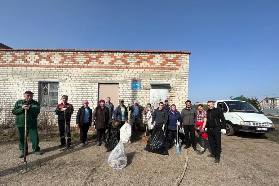 Во многих населённых пунктах Чебоксарского муниципального округа прошел субботник