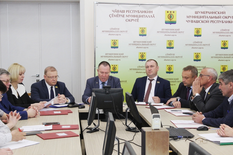 8 апреля состоялось заседание Собрания депутатов Шумерлинского муниципального округа