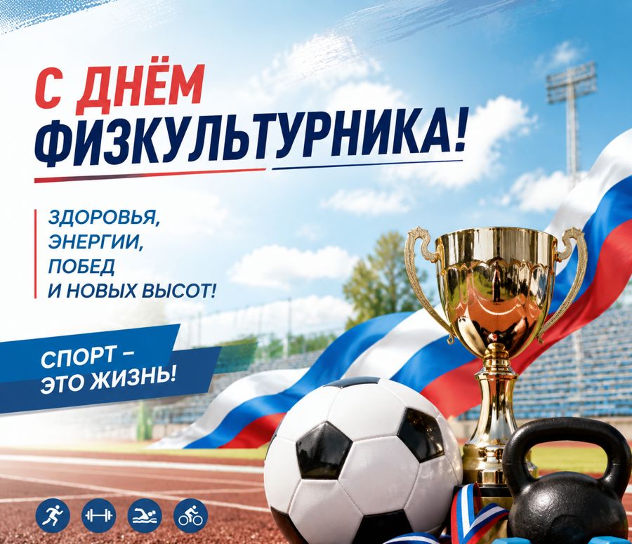 Спорт объединяет: как Новочебоксарск отметит День физкультурника в 2026 году
