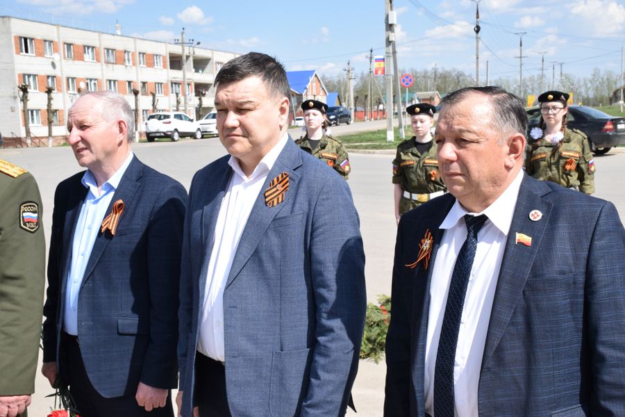 В преддверии Дня Победы Красночетайский округ посетил руководитель администрации Главы Чувашской Республики Вячеслав Борисов