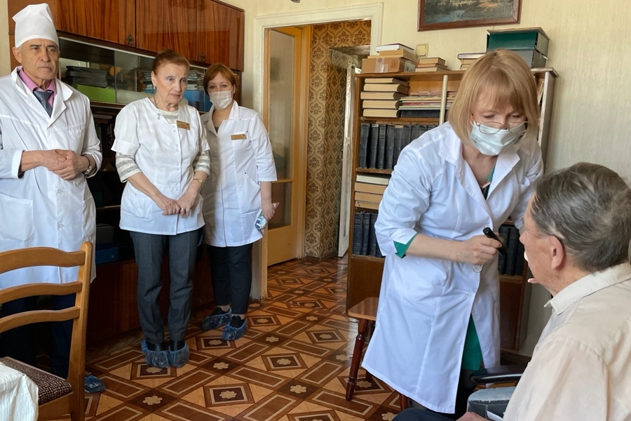 Выездные бригады Первой Чебоксарской больницы завершили медосмотр ветеранов ВОВ