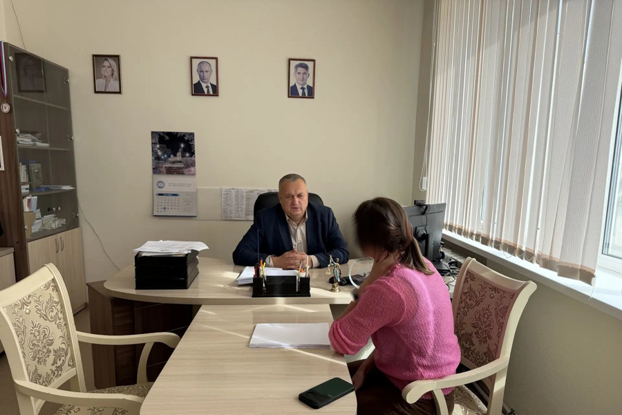 Проведен личный прием родных участника СВО
