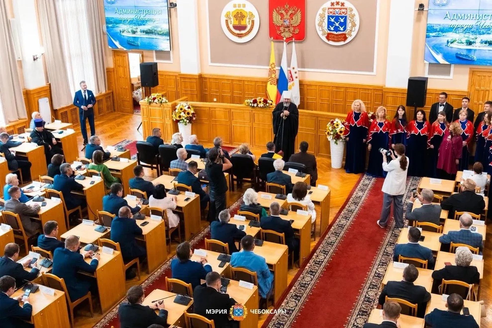 В Чебоксарах чествовали новых Почетных граждан