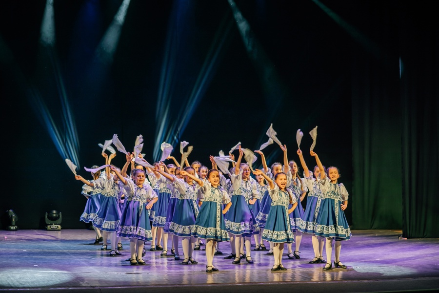 В Чебоксарах состоялся концерт детской вокально-хореографической студии при Чувашском госансамбле песни и танца