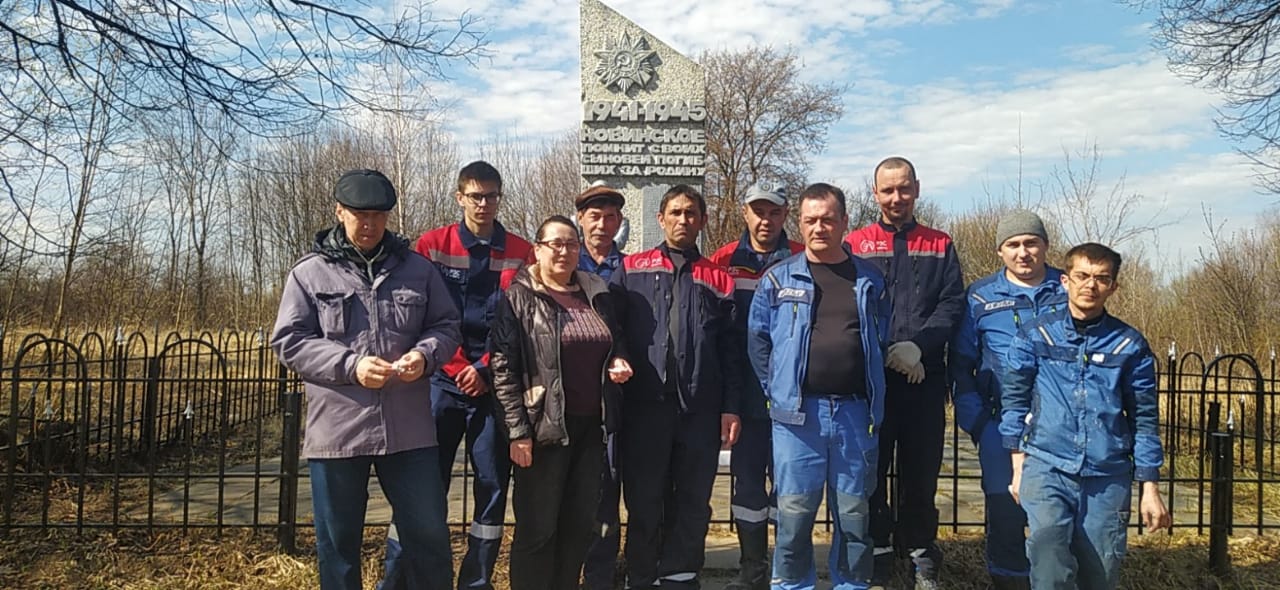 Сотрудники «РЭС-Энерго» вносят свой вклад в сохранение памяти о героях Великой Отечественной войны