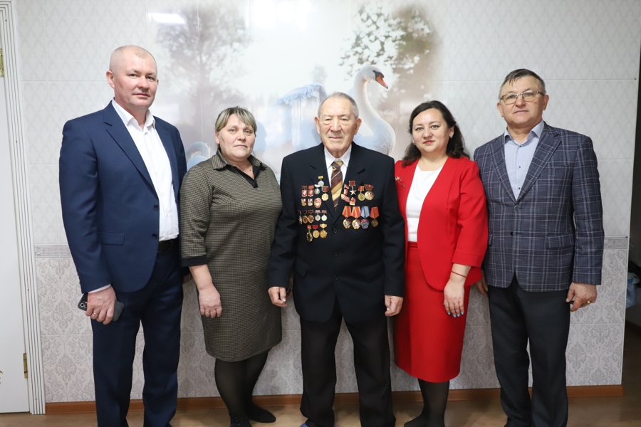 Поздравление Героя Соцтруда Панкратова Н.И.