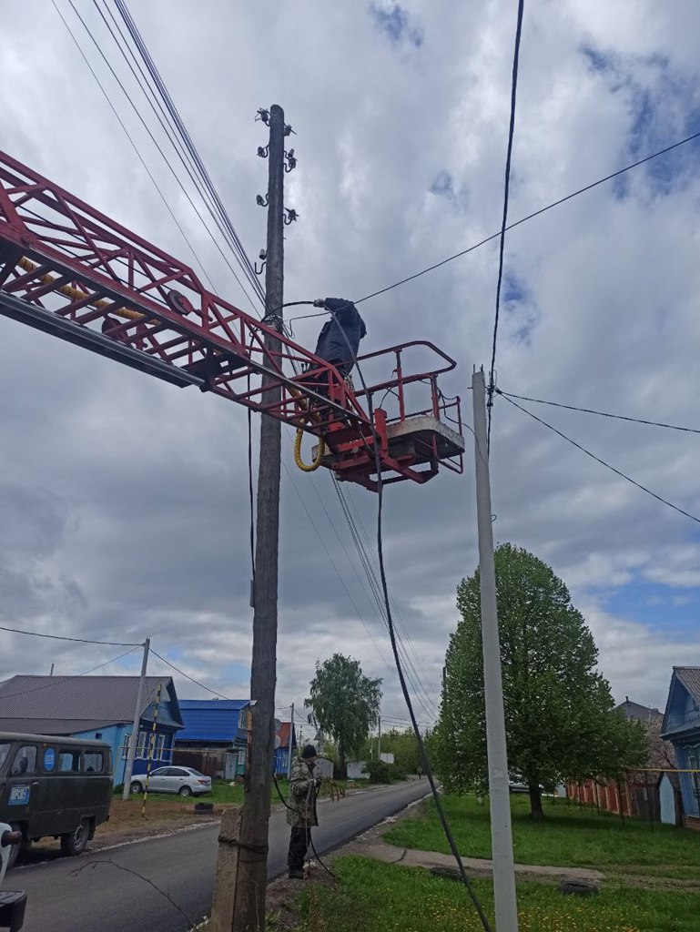 АО «Горсвет» продолжает работы по обслуживанию городских сетей освещения